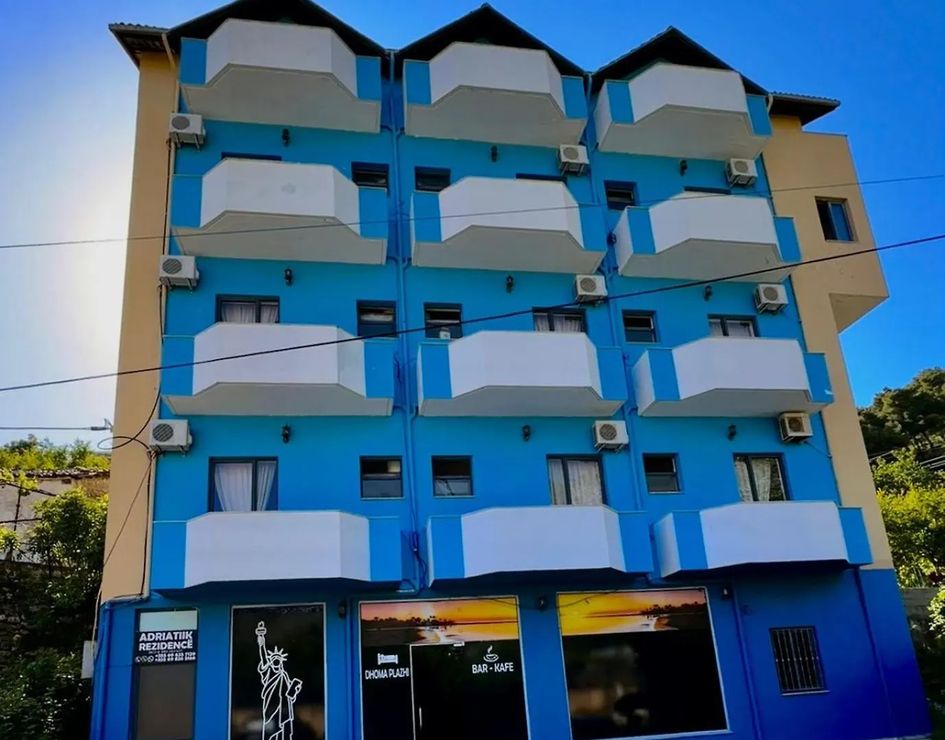 Hotel Adriatik Shengjin location